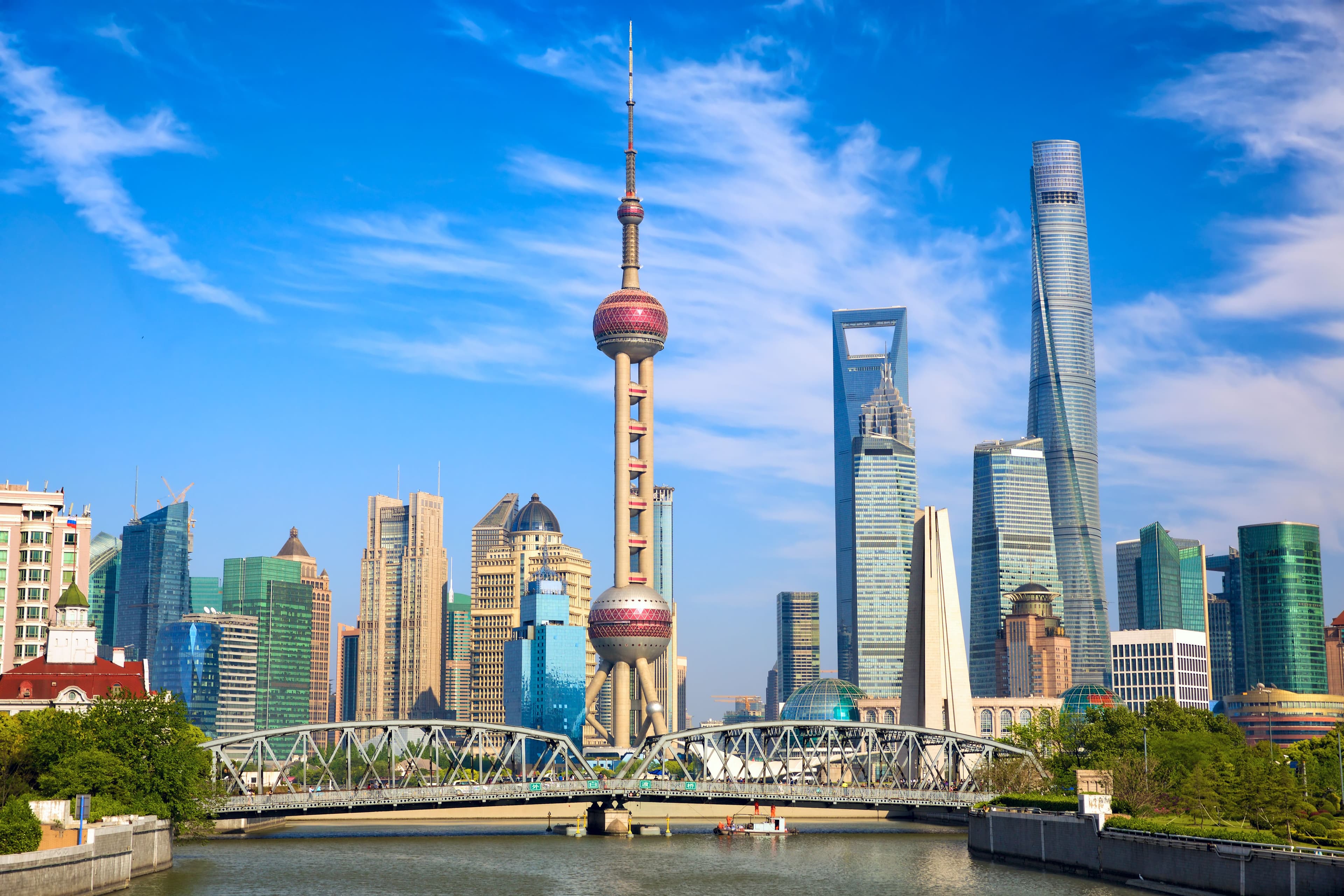 China, Beijing and Shanghai