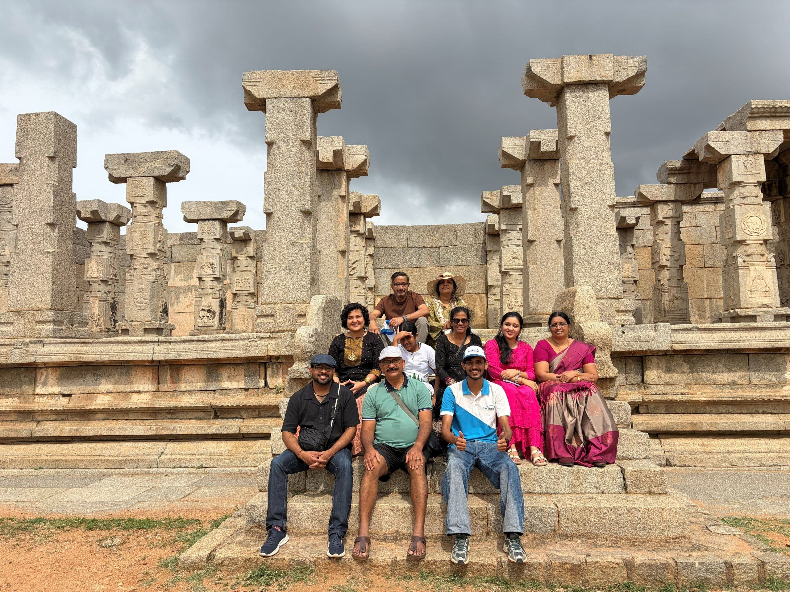 Fortune Tours — Hampi & Badami group tour 1