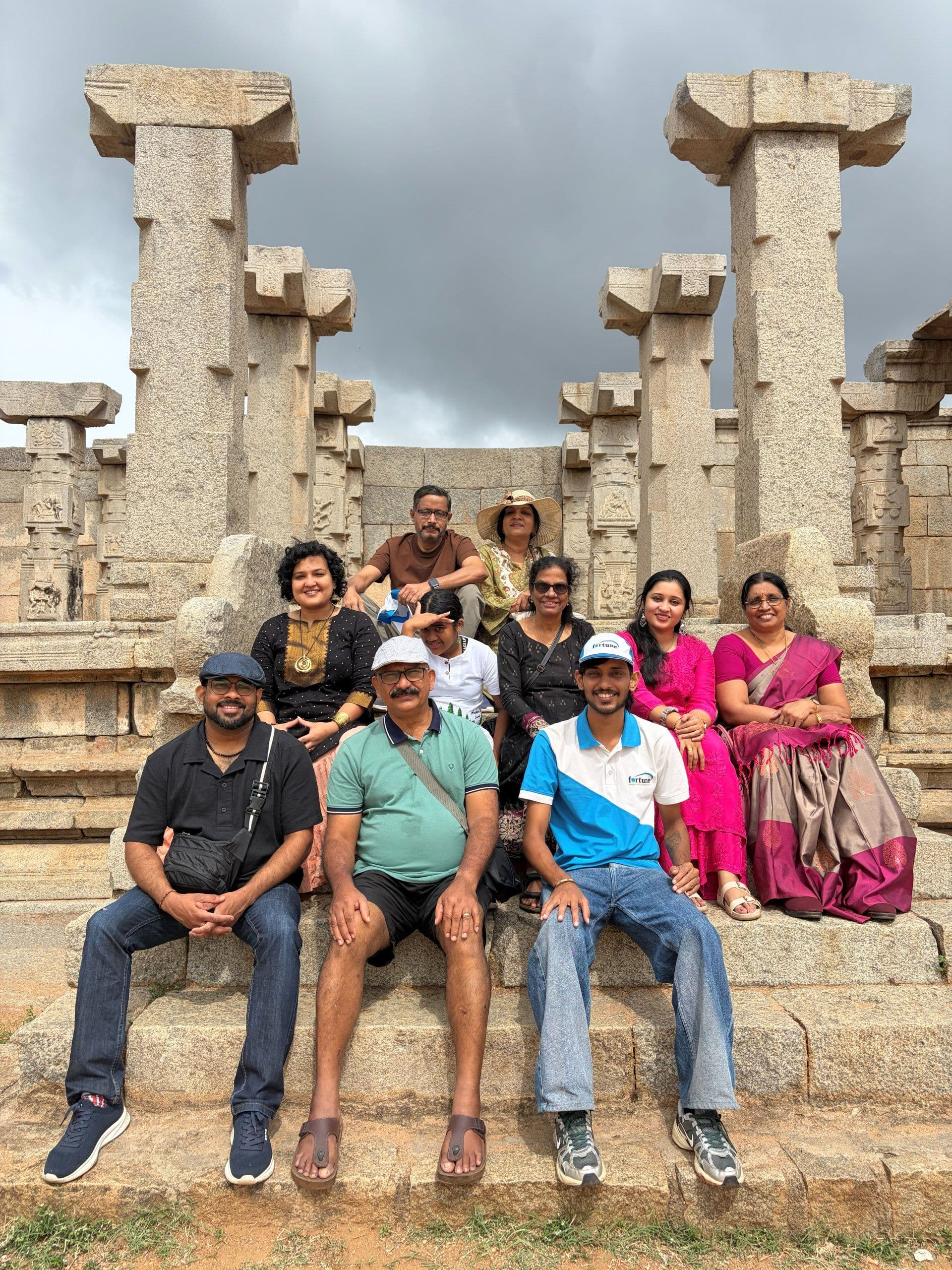 Fortune Tours — Hampi & Badami group tour 16