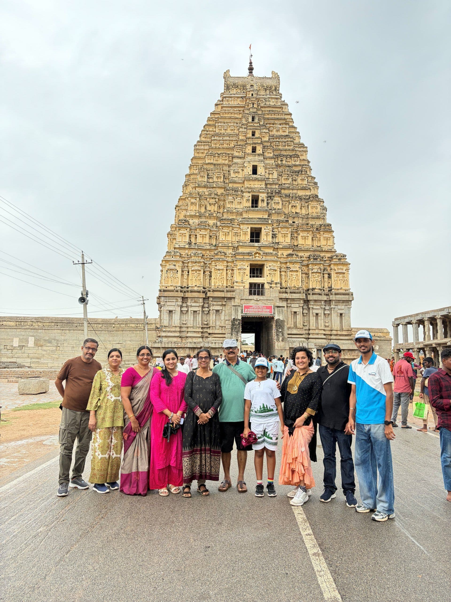 Fortune Tours — Hampi & Badami group tour 20