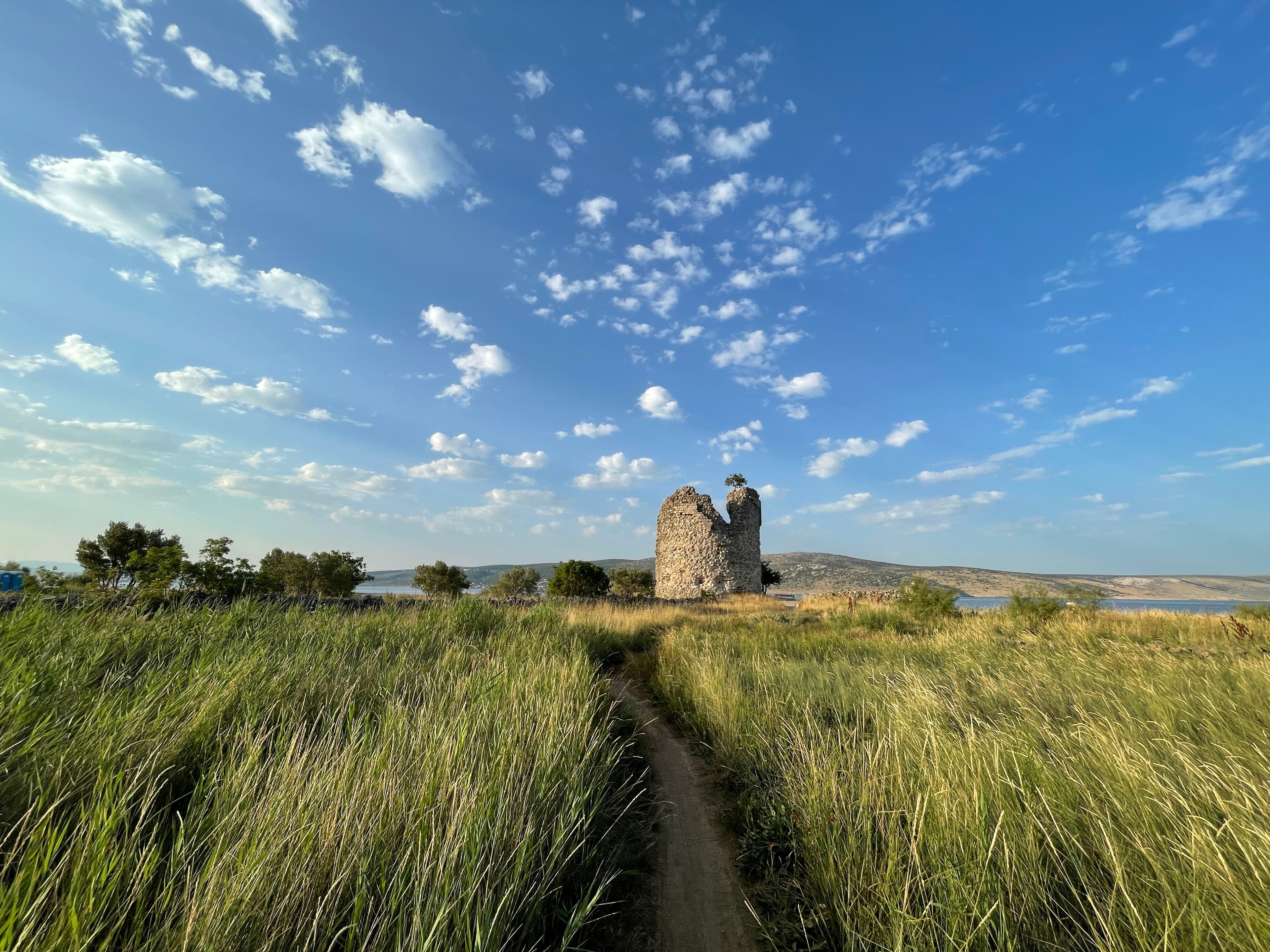 Stone Watchtowers Past the Horizon