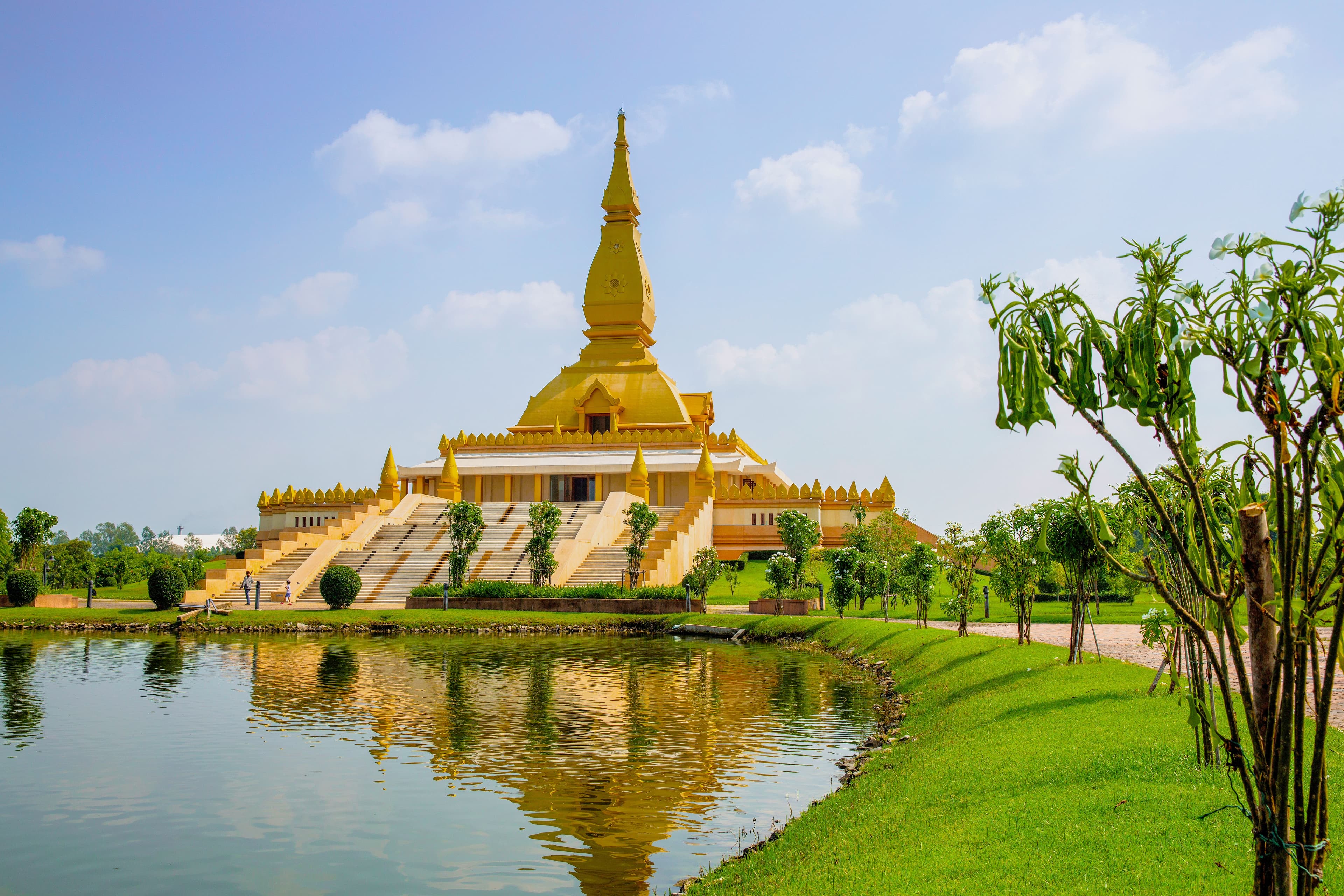 The Pagoda Wrapped in Gold.