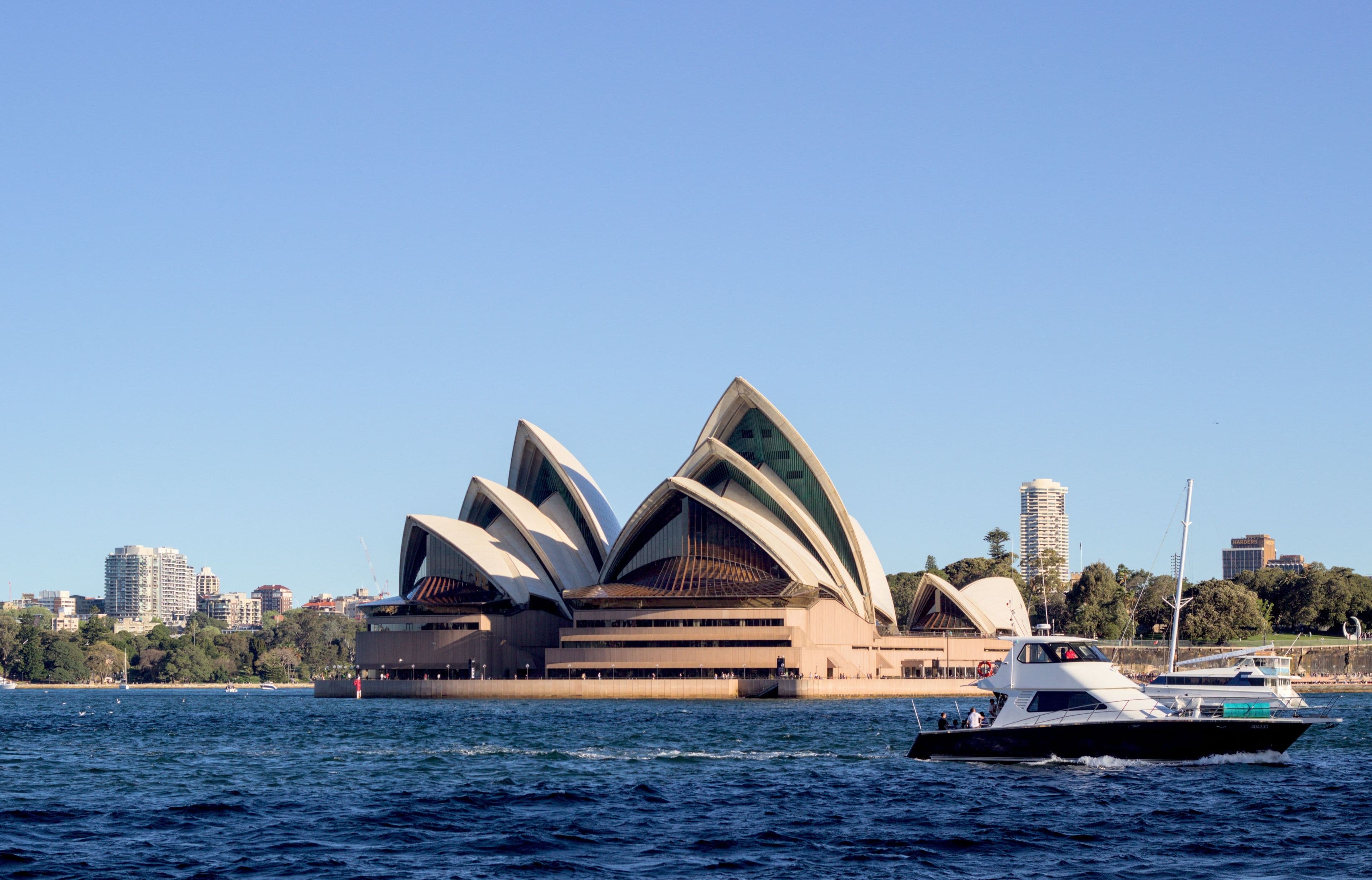 Sydney Opera House from the harbour