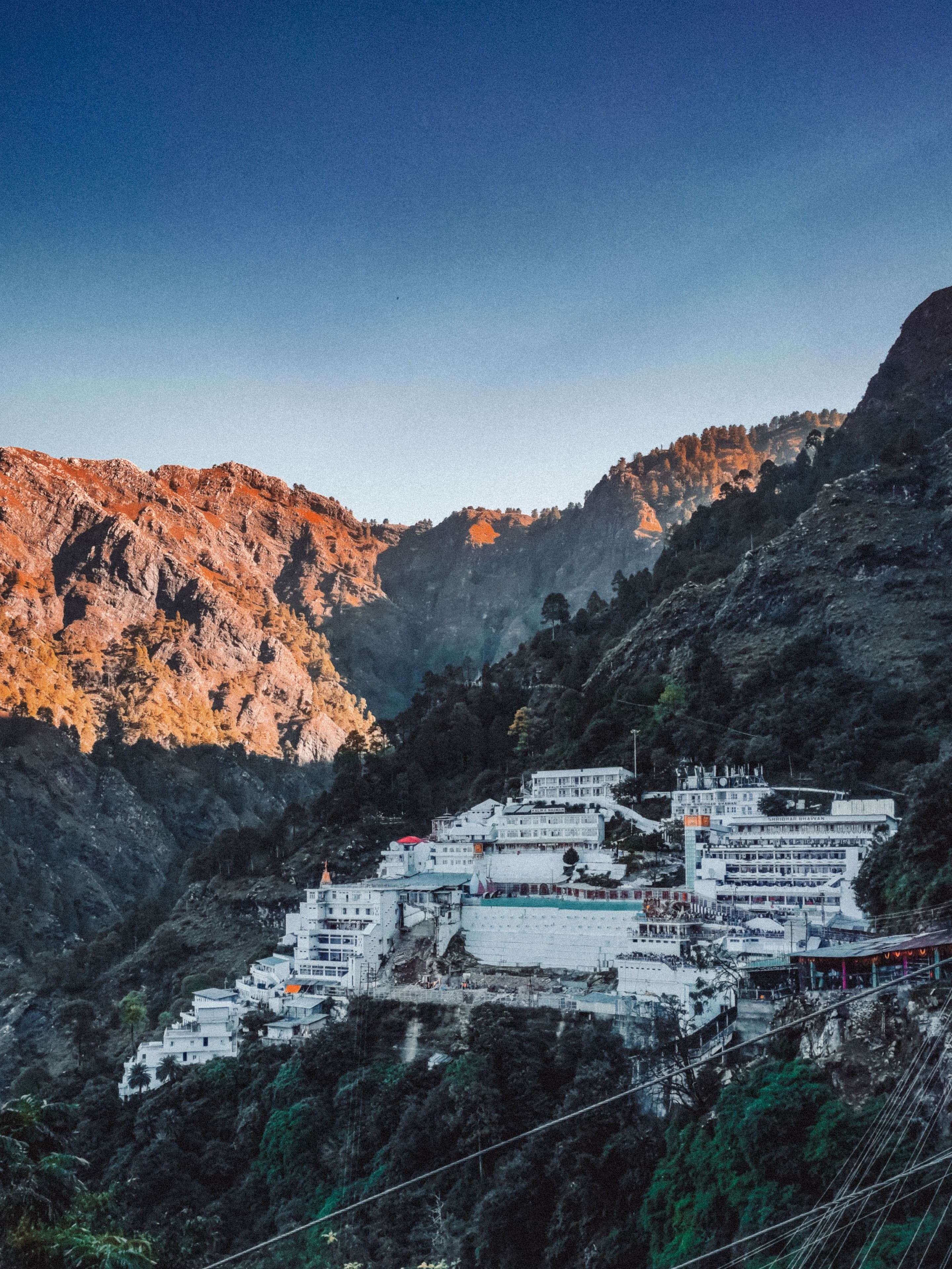 The Trikuta hills and Vaishno Devi