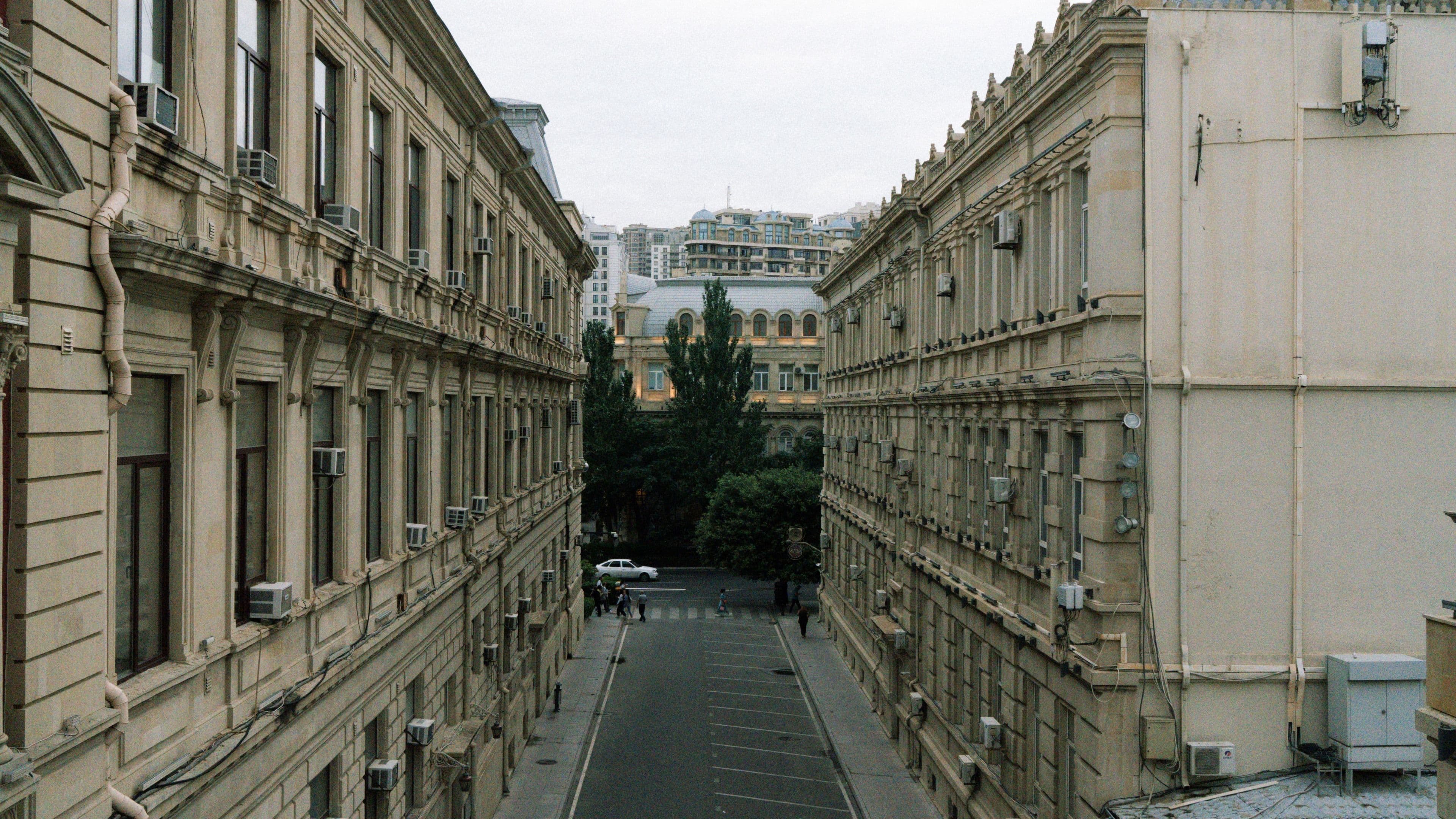 Historic architecture in Baku's Old City