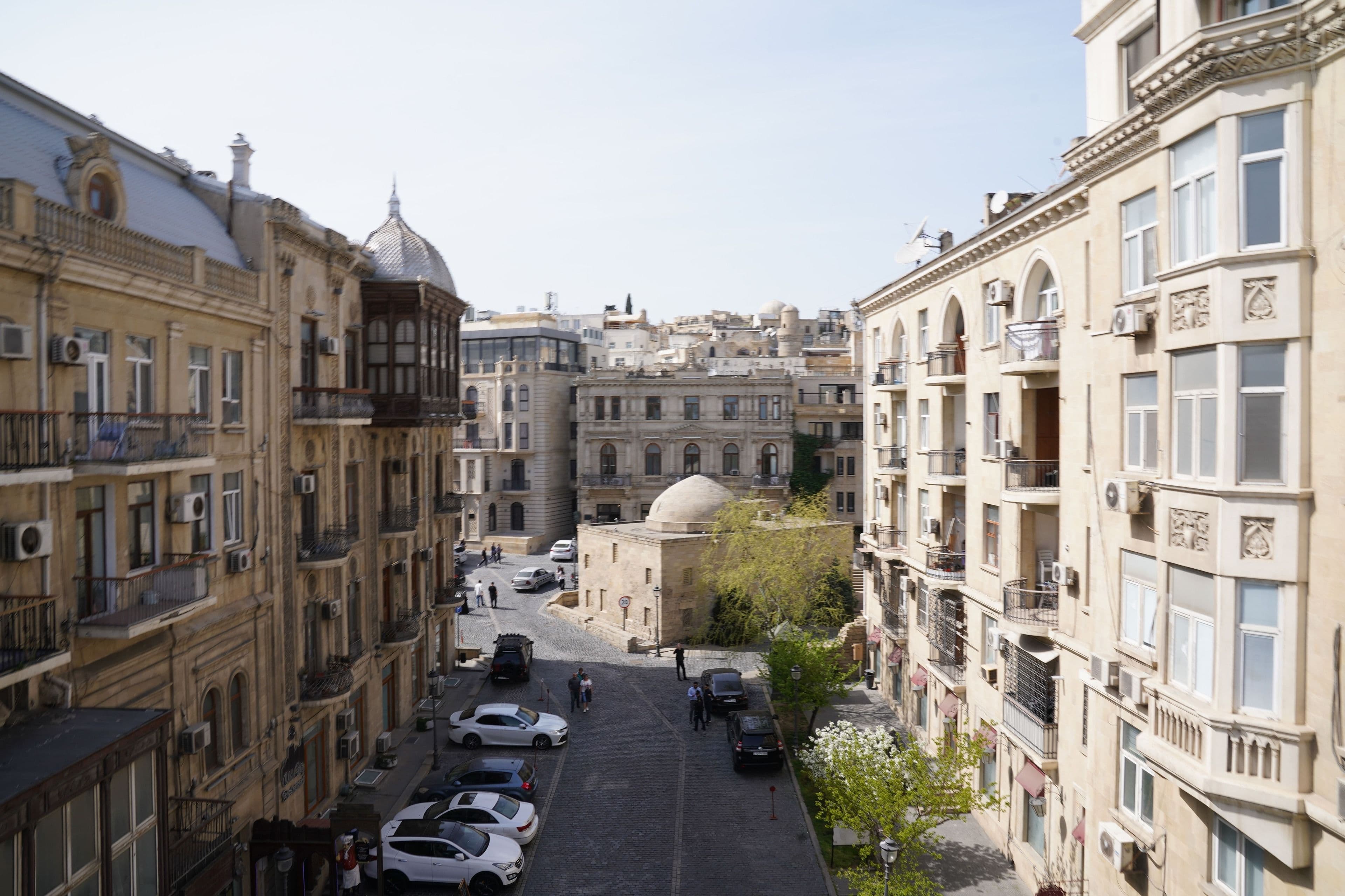 A street in Baku's walled Old City