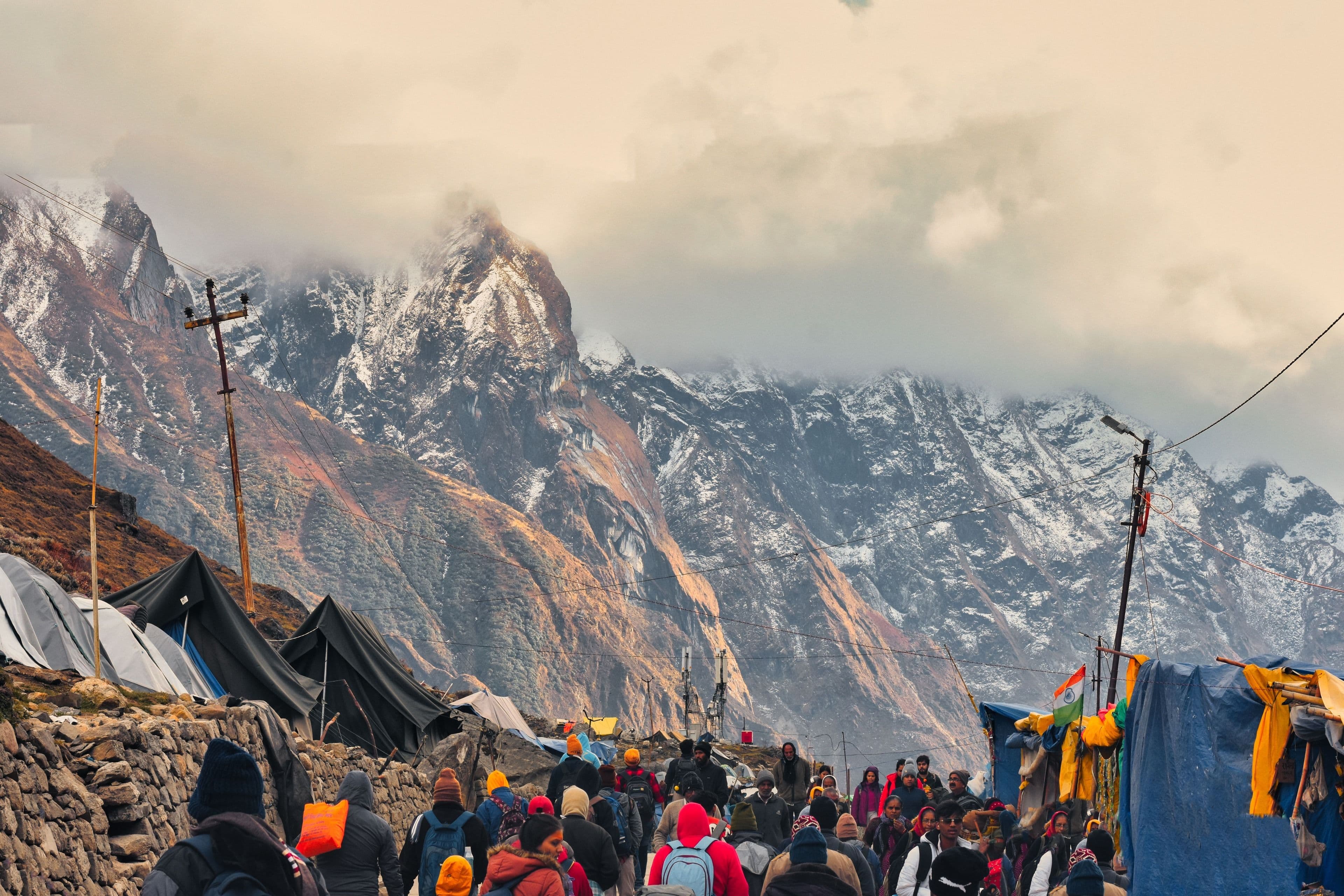 Kedarnath, the abode of Shiva
