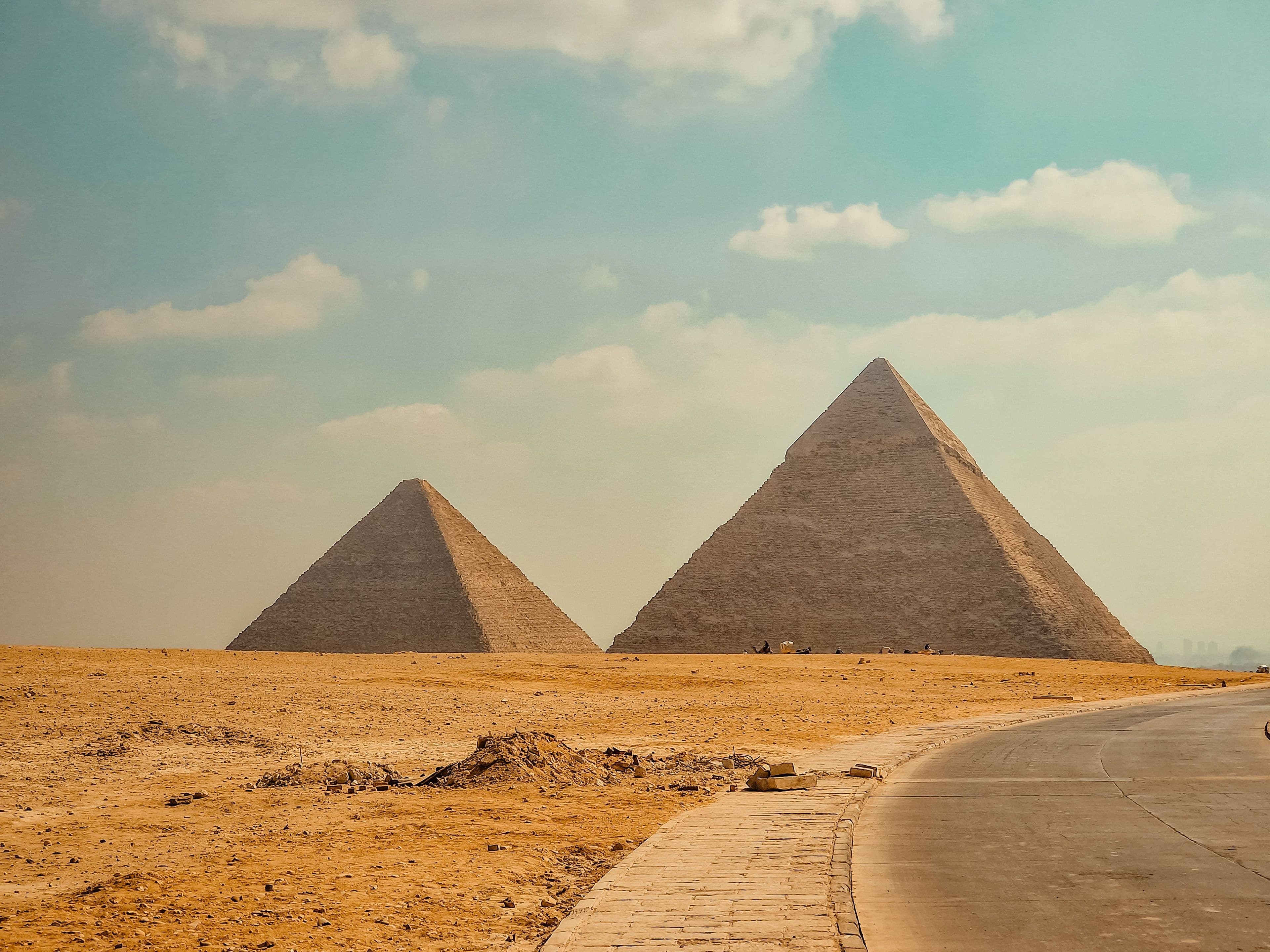 The Pyramids of Giza, Cairo