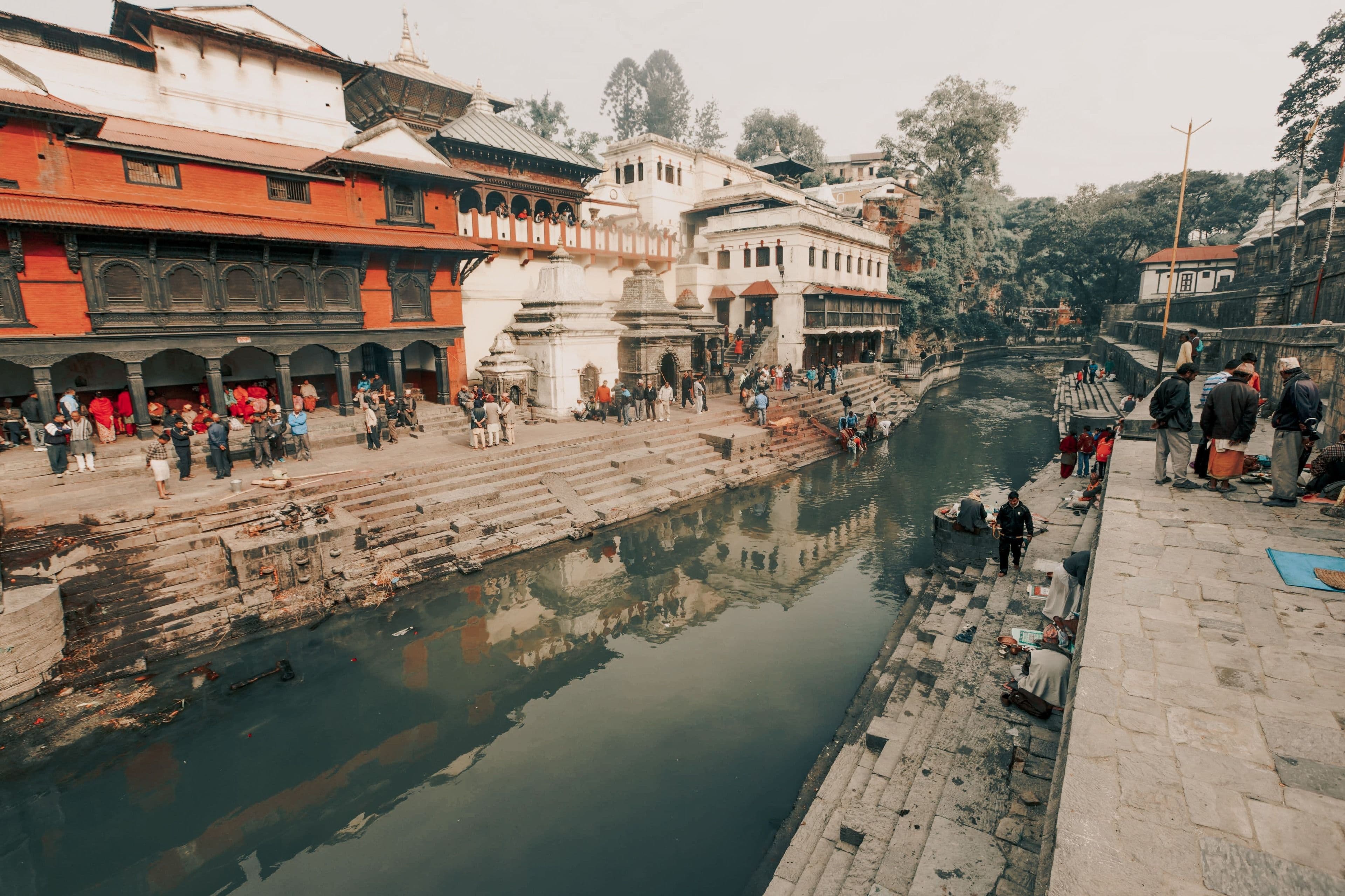 Pashupatinath Temple and the Bagmati river ghats, Kathmandu