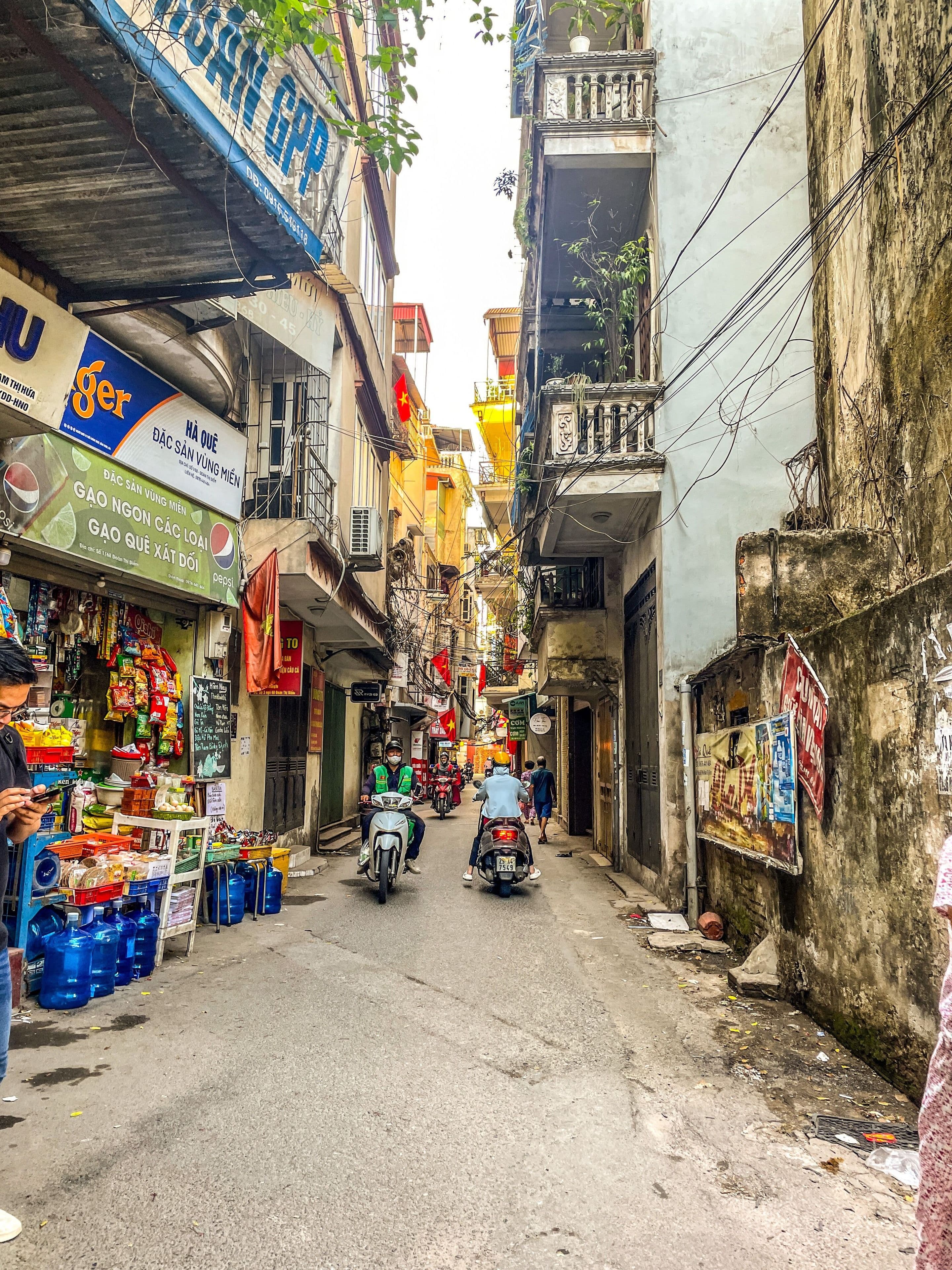 Hanoi Old Quarter street scene