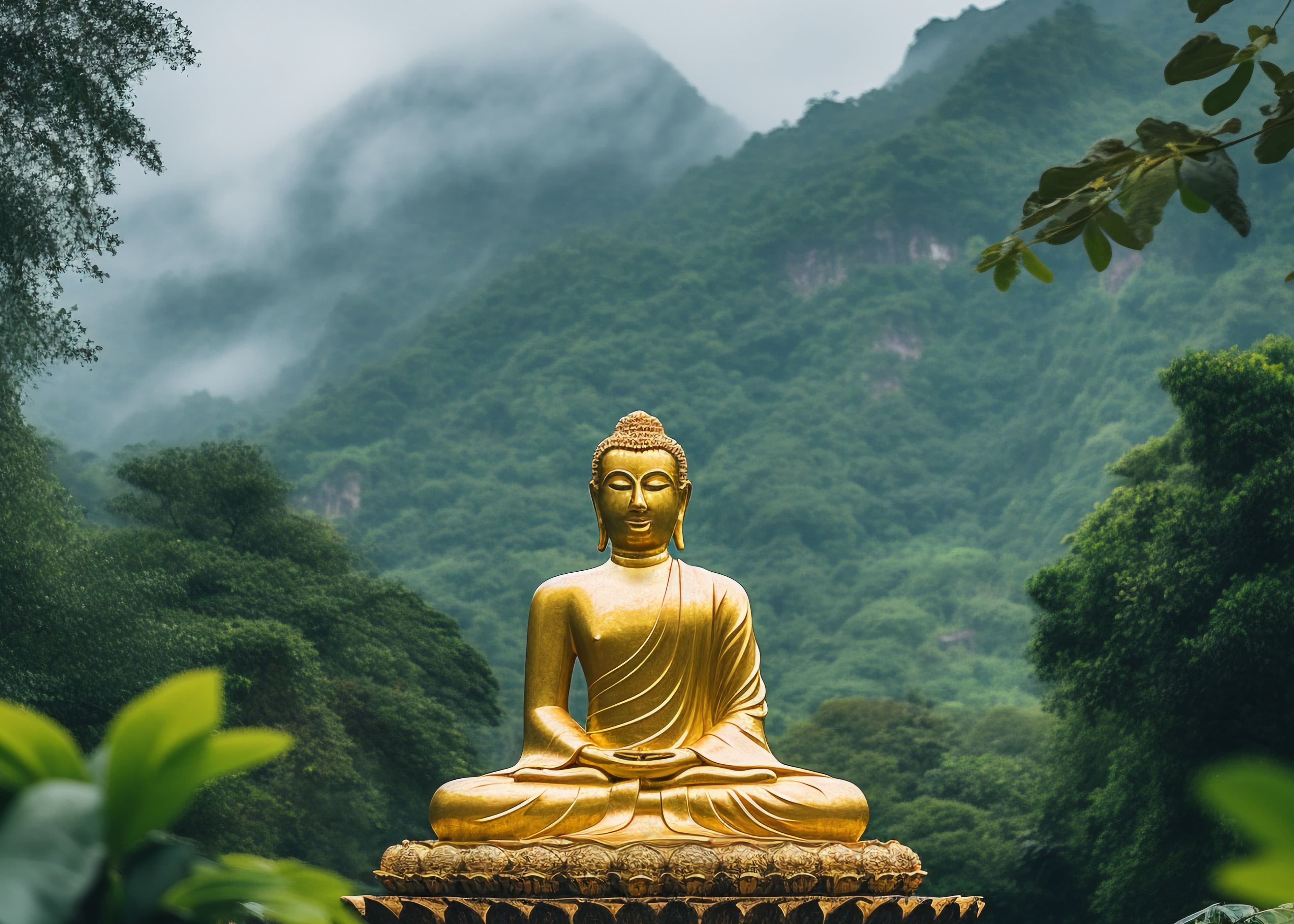 The Golden Buddha Above the Bay.