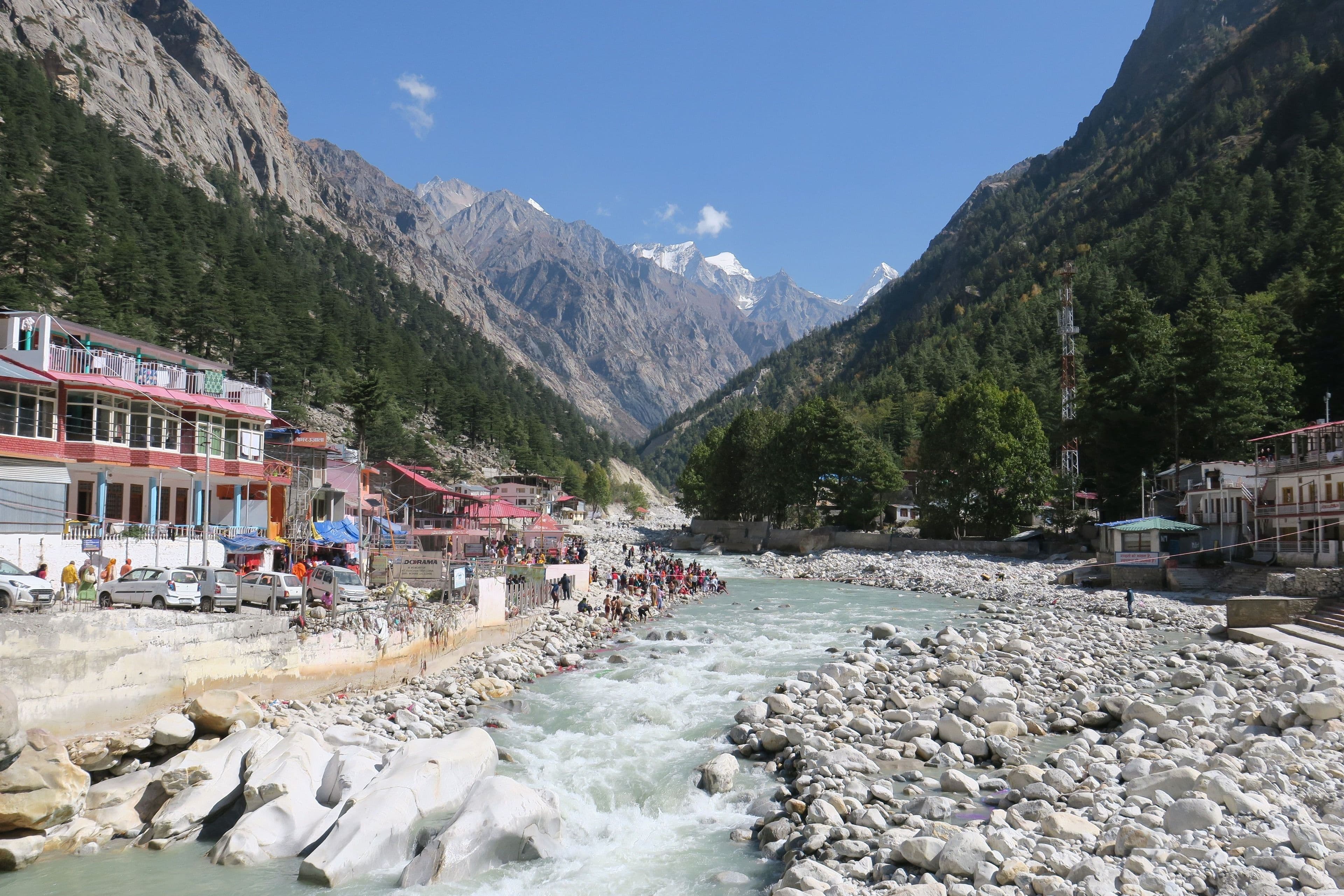 Gangotri in the Himalaya