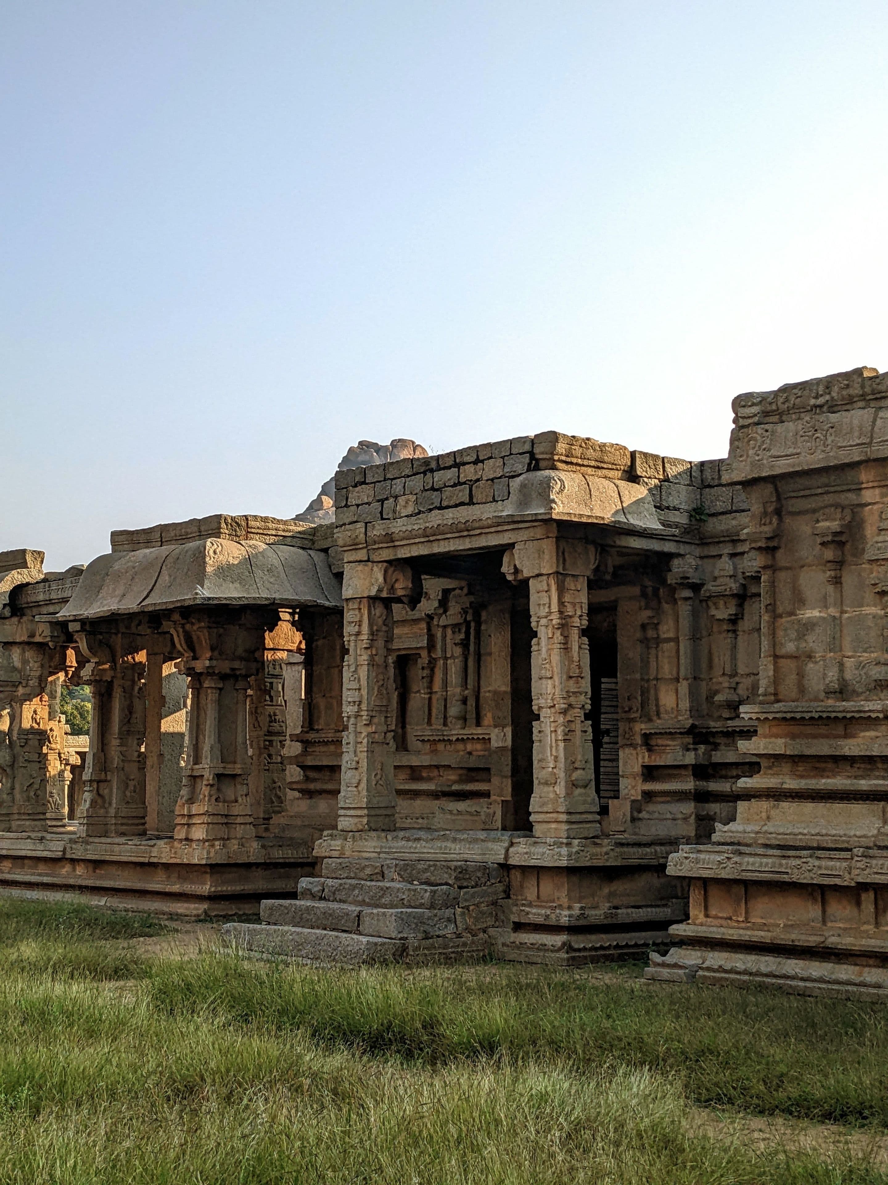The ruins of Hampi, the Vijayanagara capital