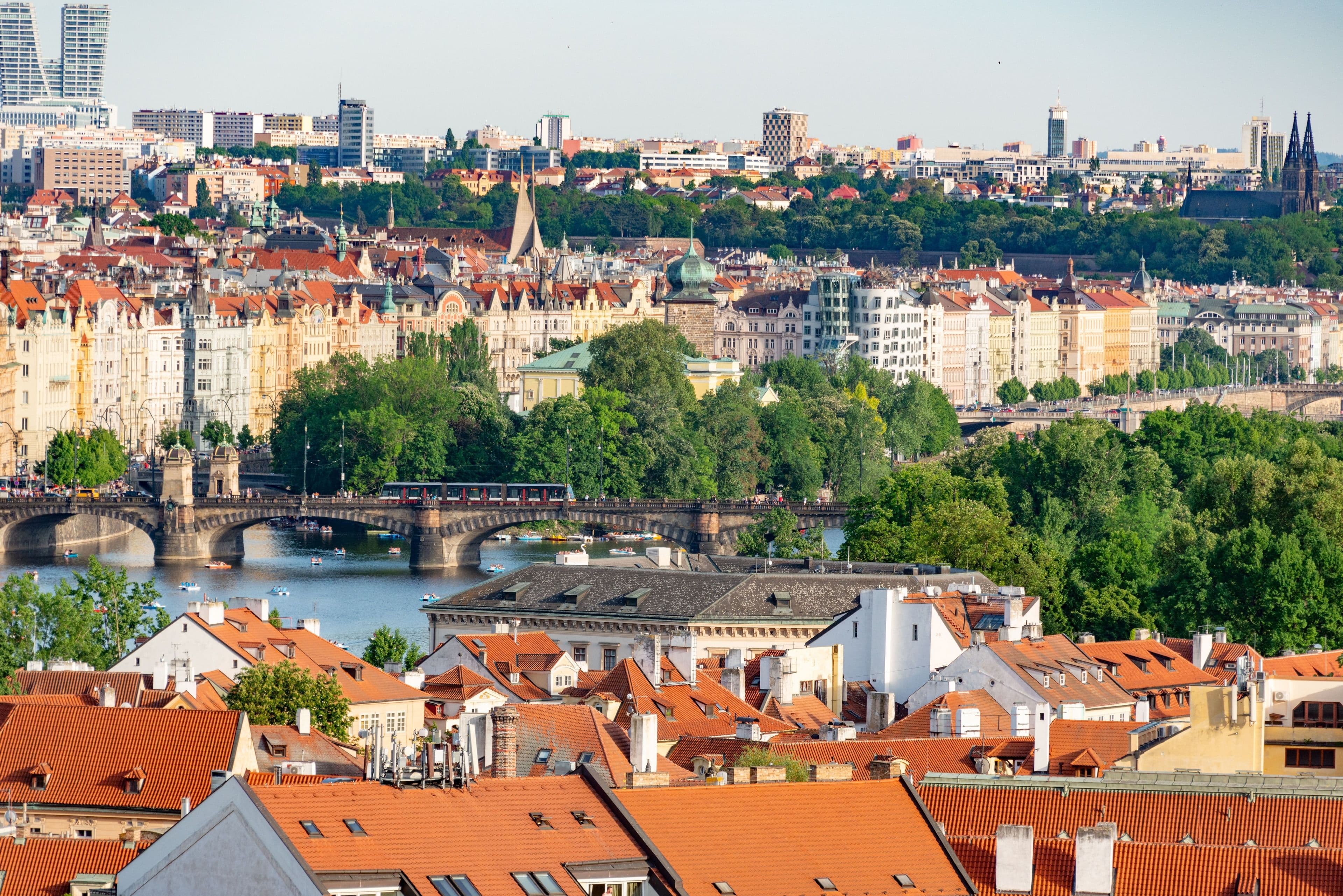 Prague and the Vltava
