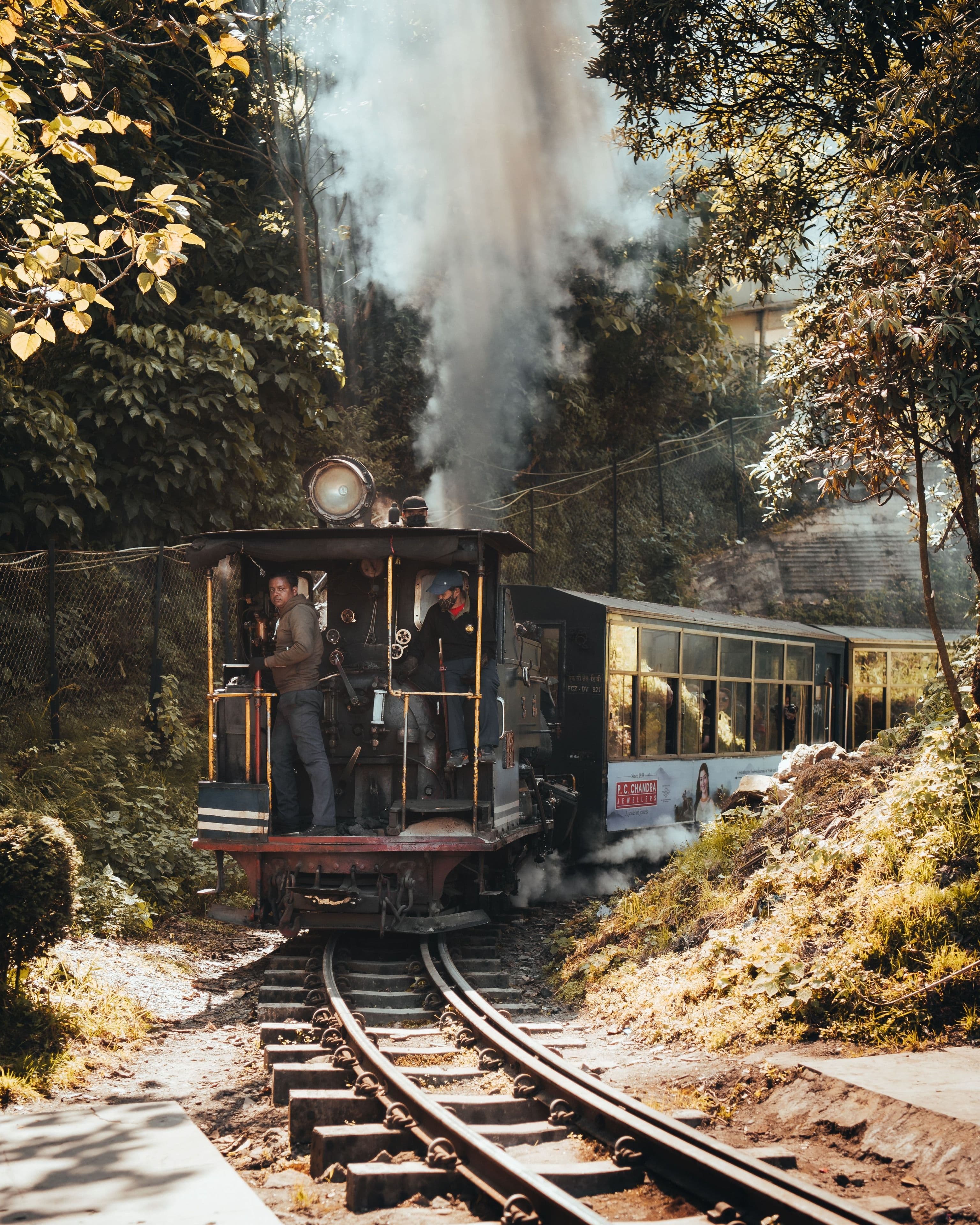 The Darjeeling Himalayan Railway toy train