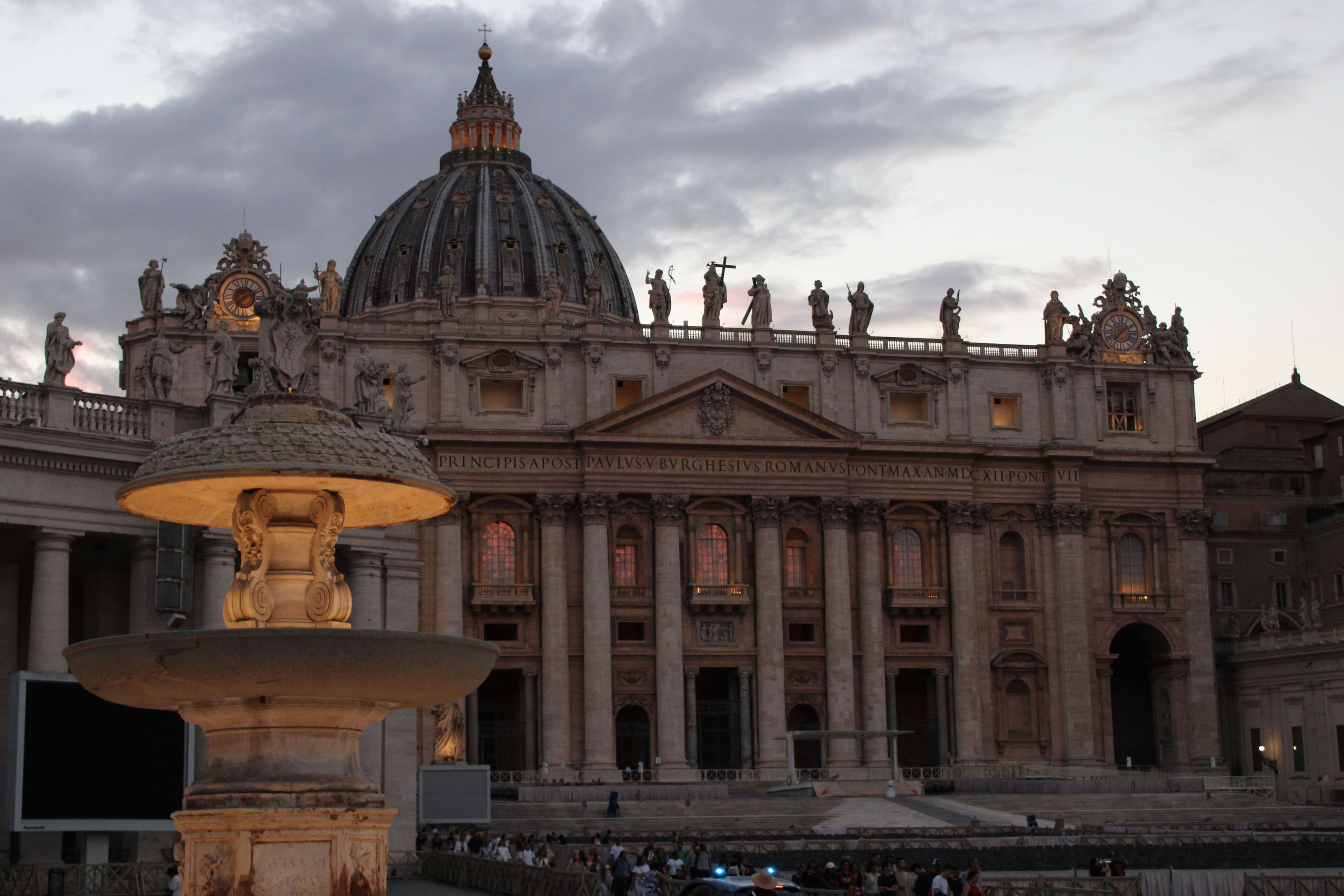 St Peter's Basilica and square, Vatican City