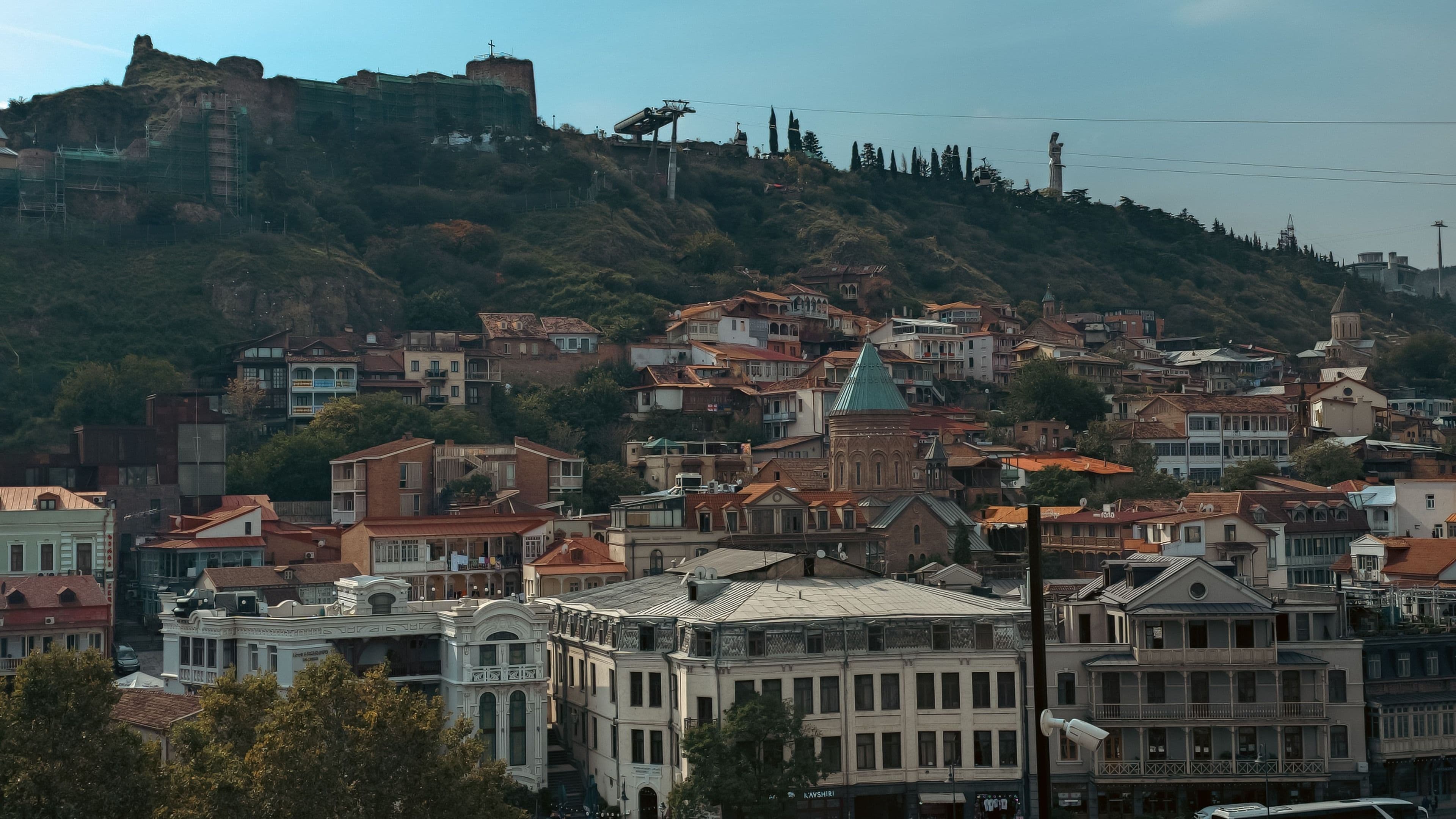 Tbilisi old town panorama, Georgia