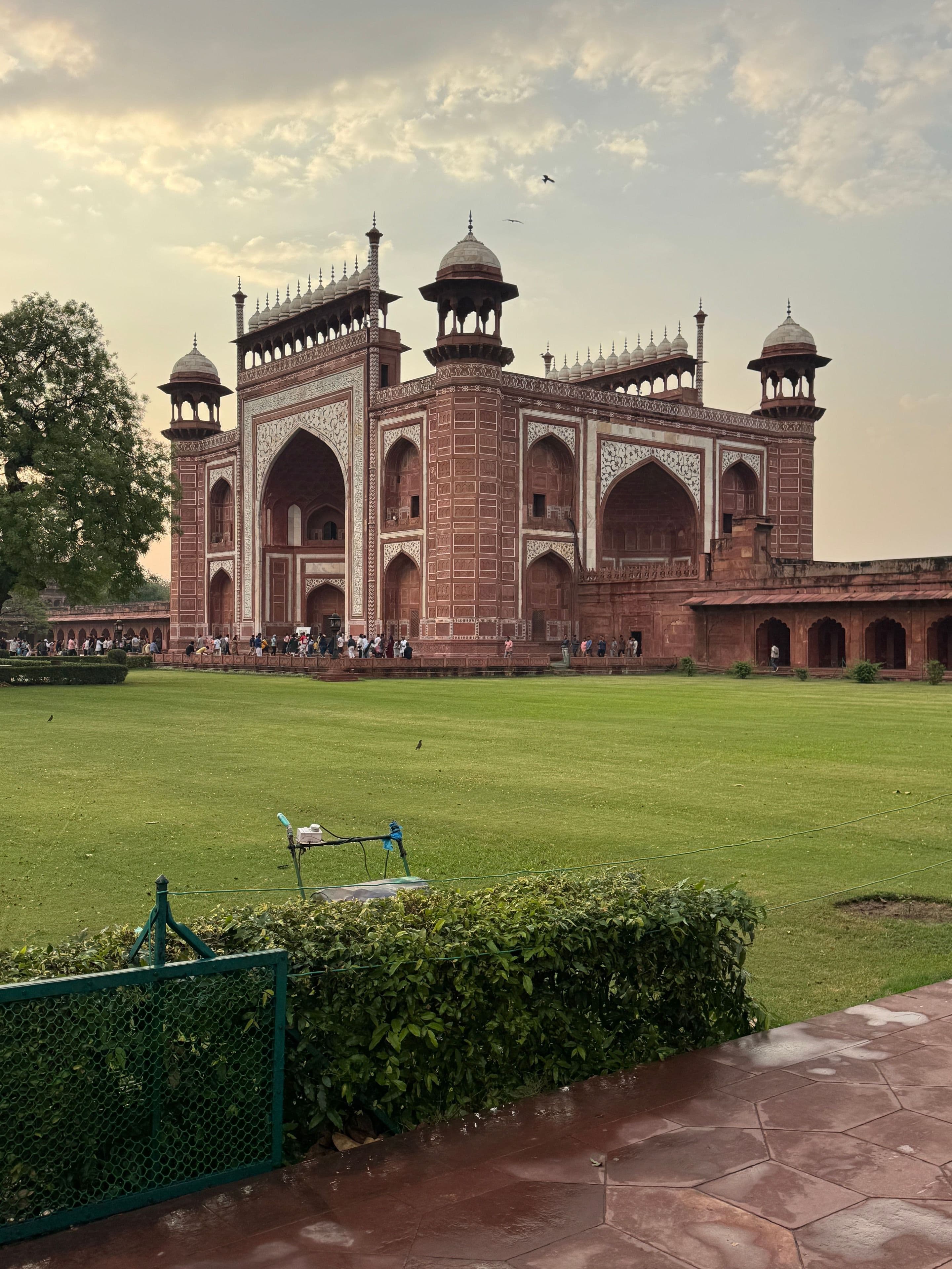 The great gateway of the Taj Mahal, Agra