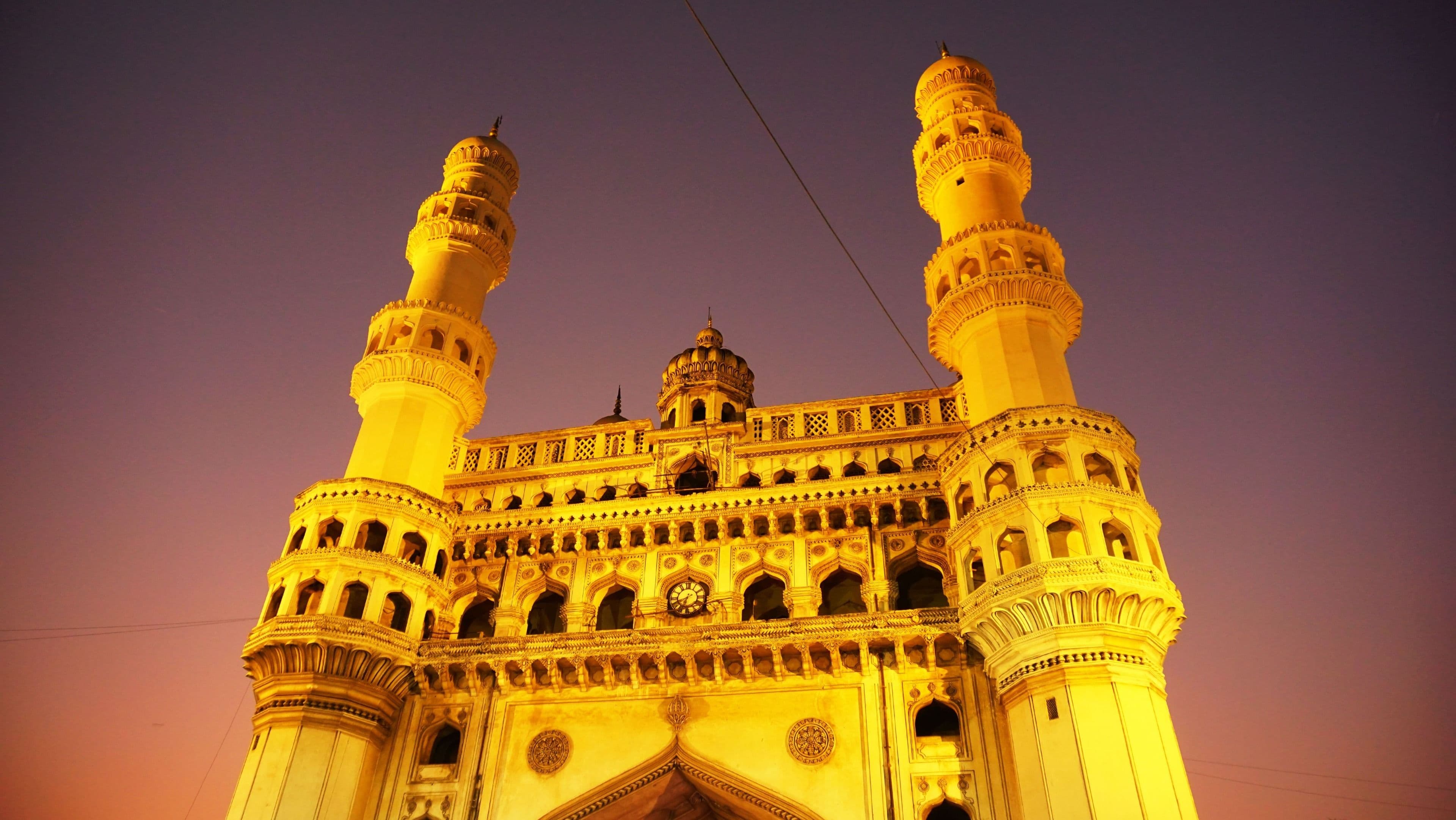 The Charminar in Hyderabad's Old City