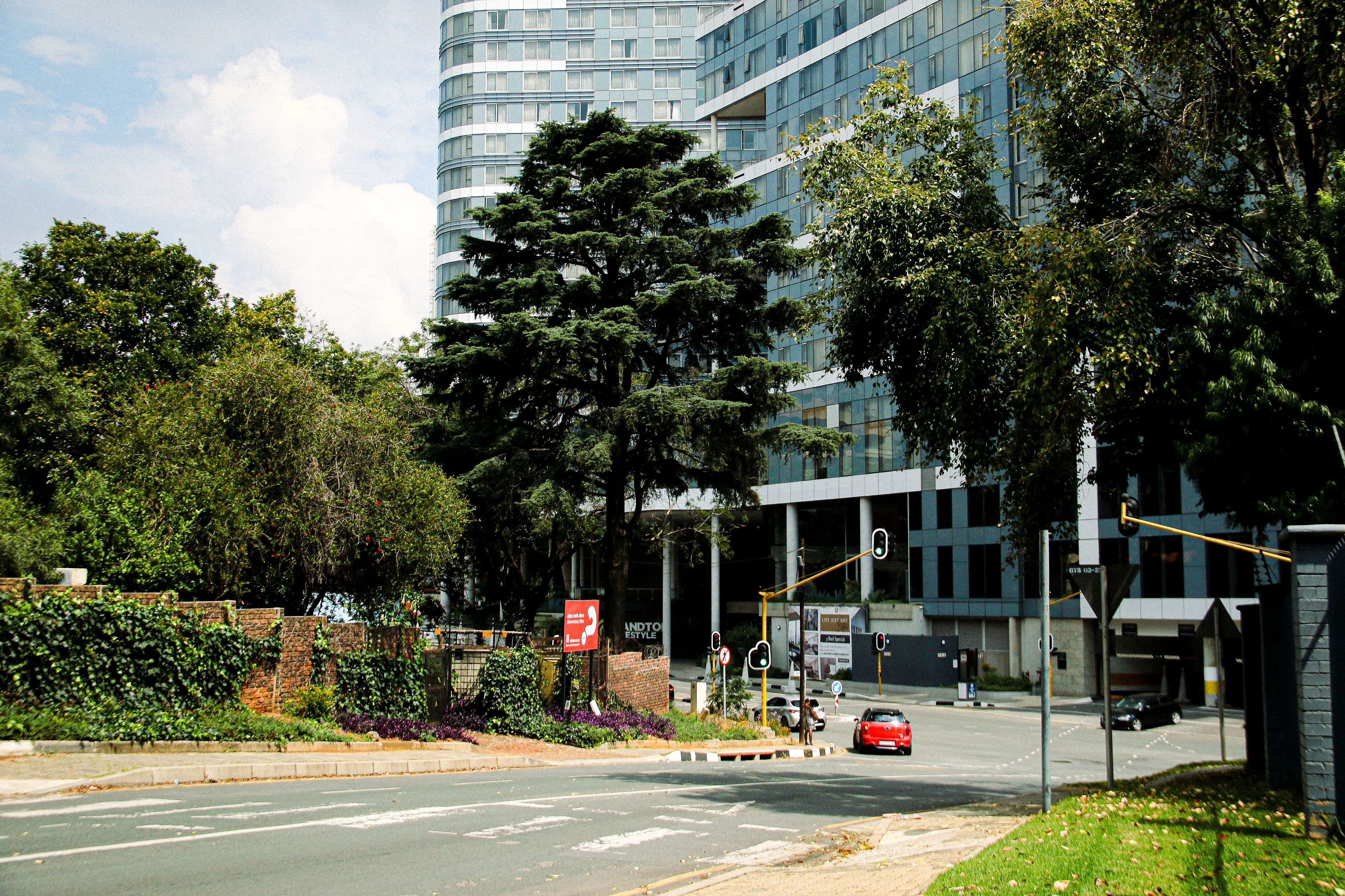 The Johannesburg city skyline