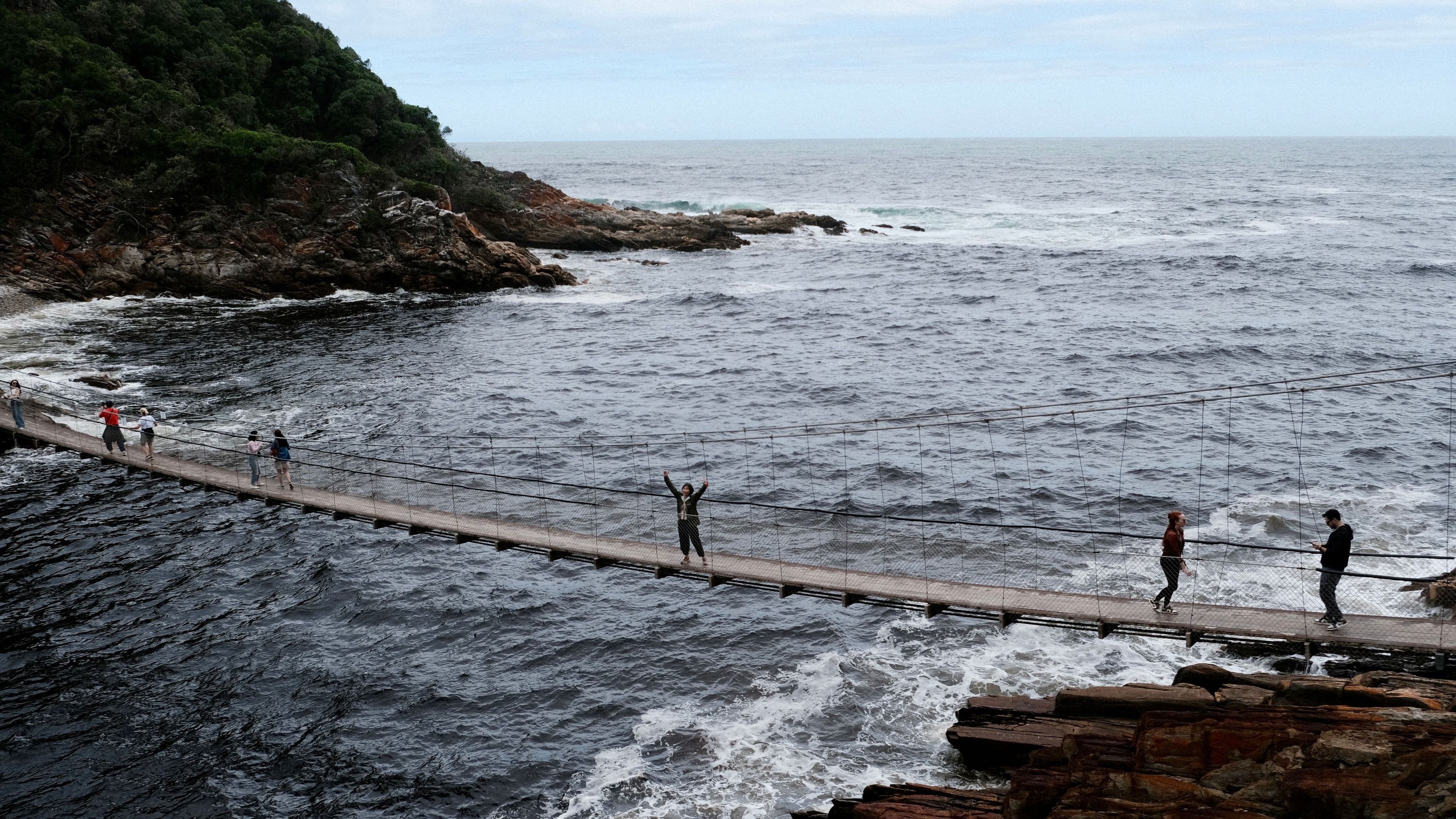 The coastline on the way to Cape Town