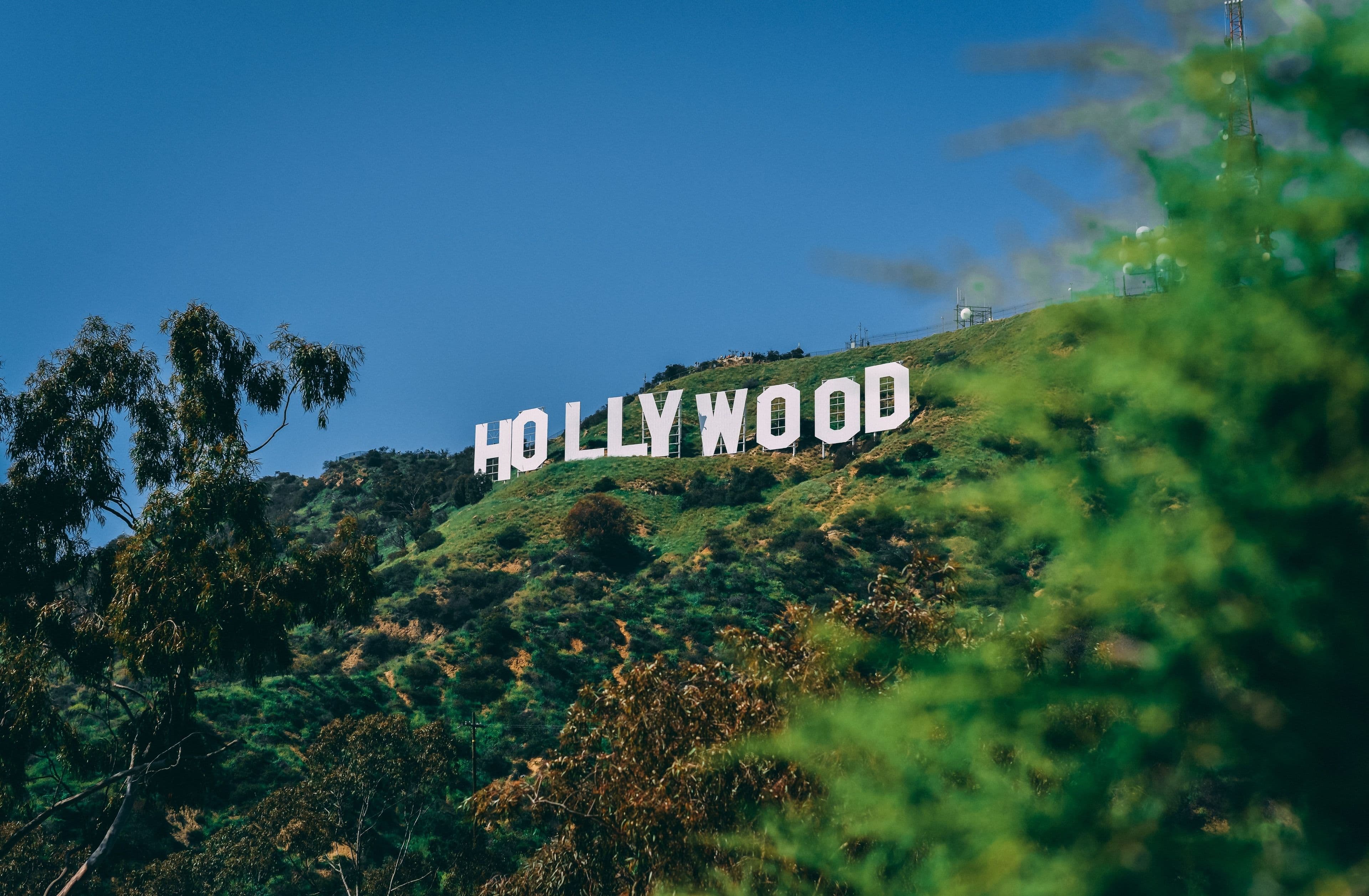 The Hollywood sign, Los Angeles